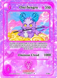Oni-Sengru | Trials of Ikithia [1st Edition] | Uncommon | Unspecified | #TI-002