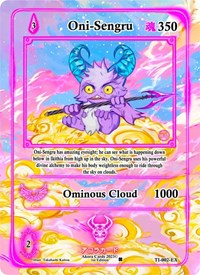 Oni-Sengru (Extended Art) | Trials of Ikithia [1st Edition] | Extended Art | Unspecified | #TI-002-EX
