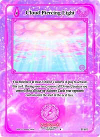 Cloud Piercing Light | Trials of Ikithia [1st Edition] | Uncommon | Unspecified | #TI-057