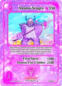 Akuma-Sengru (Holo) | Trials of Ikithia [1st Edition] | Holo | Unspecified | #TI-003-H