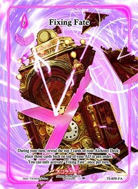 Fixing Fate (Full Art) | Trials of Ikithia [1st Edition] | Full Art | Unspecified | #TI-059-FA