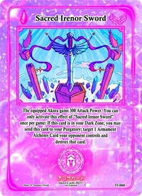 Sacred Irenor Sword | Trials of Ikithia [1st Edition] | Common | Unspecified | #TI-060