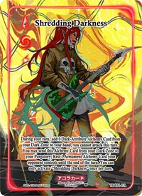 Shredding Darkness (Full Art) | Trials of Ikithia [1st Edition] | Full Art | Unspecified | #TI-071-FA