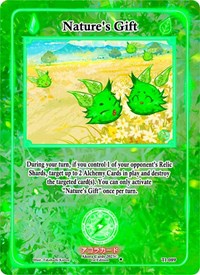 Nature's Gift | Trials of Ikithia [1st Edition] | Uncommon | Unspecified | #TI-089