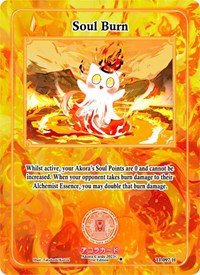 Soul Burn (Holo) | Trials of Ikithia [1st Edition] | Holo | Unspecified | #TI-097-H