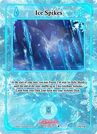 Ice Spikes | Trials of Ikithia [1st Edition] | Rare | Unspecified | #TI-116
