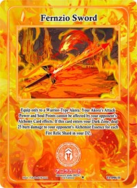 Fernzio Sword (Holo) | Trials of Ikithia [1st Edition] | Holo | Unspecified | #TI-096-H