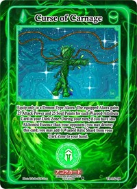 Curse of Carnage (Holo) | Trials of Ikithia [1st Edition] | Holo | Unspecified | #TI-142-H