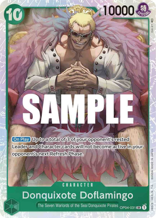Donquixote Doflamingo (031) OP04-031 SR Foil