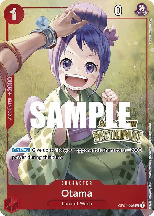 Otama (Online Regional 2023) [Participant] OP01-006 PR Foil