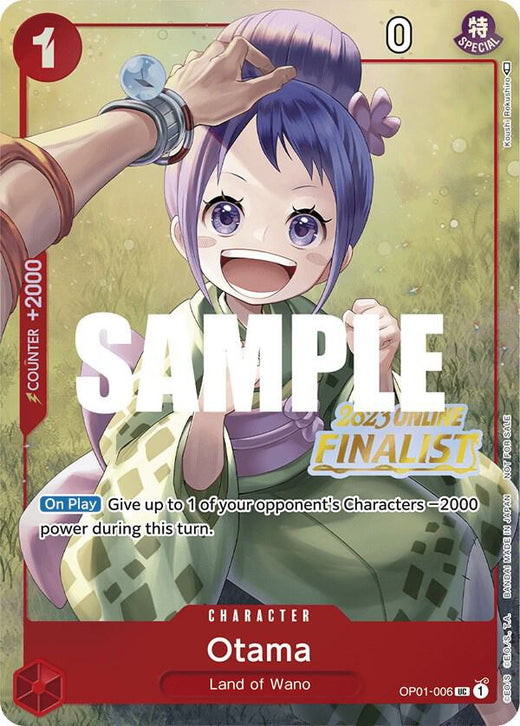 Otama (Online Regional 2023) [Finalist] OP01-006 PR Foil