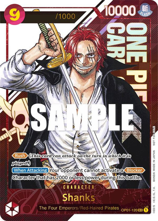 Shanks (Championship 2023) [Serial Number] OP01-120 PR Foil