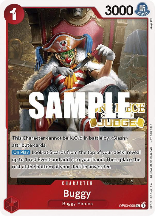 Buggy (Judge Pack Vol. 2) OP03-008 PR Foil