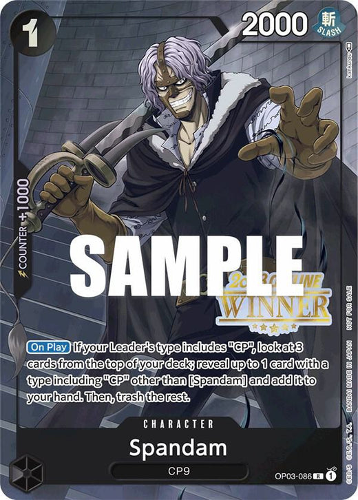 Spandam (Offline Regional 2023) [Winner] OP03-086 PR