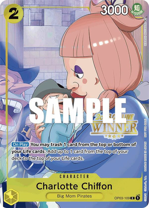 Charlotte Chiffon (Offline Regional 2023) [Winner] OP03-109 PR