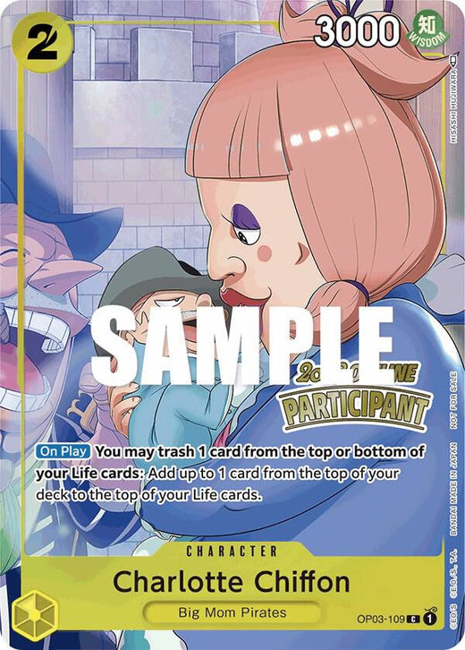 Charlotte Chiffon (Offline Regional 2023) [Participant] OP03-109 PR Foil
