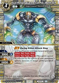 Ice Aegis General AL-Belt 07 | Lore Set 01: Ancient Heroes | Promo | Holofoil | #L01-005