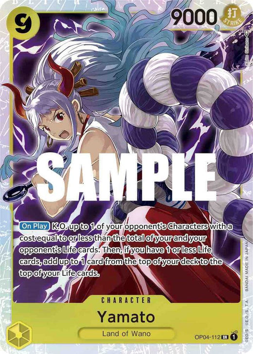 Yamato OP04-112 SR Foil