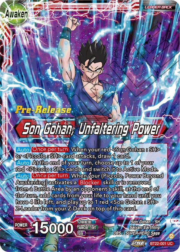 Dragon Ball Super: Masters: Cartas Individuales de Prelanzamiento de Golpe Crítico