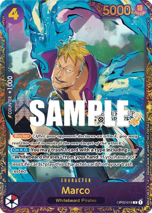 Marco (Treasure Cup) OP02-018 R Foil