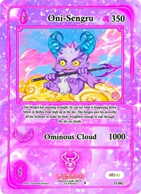 Oni-Sengru | Trials of Ikithia [eBay 1st Edition] | Uncommon | Normal | #TI-002
