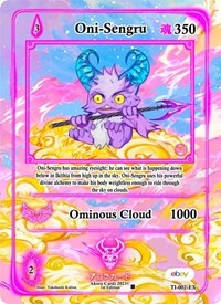 Oni-Sengru (Extended Art) | Trials of Ikithia [eBay 1st Edition] | Extended Art | Unspecified | #TI-002-EX