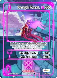 Seraph-Zerah (Extended Art) | Trials of Ikithia [eBay 1st Edition] | Extended Art | Unspecified | #TI-006-EX