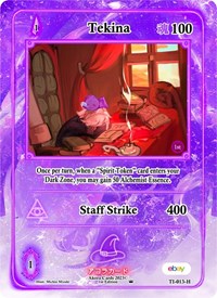 Tekina (Holo) | Trials of Ikithia [eBay 1st Edition] | Holo | Unspecified | #TI-013-H