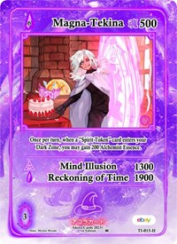 Magna-Tekina (Holo) | Trials of Ikithia [eBay 1st Edition] | Holo | Holofoil | #TI-015-H
