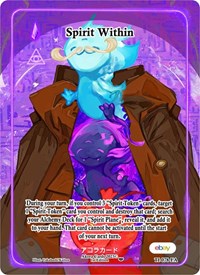 Spirit Within (Full Art) | Trials of Ikithia [eBay 1st Edition] | Full Art | Unspecified | #TI-078-FA
