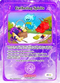 Gathering Spirits | Trials of Ikithia [eBay 1st Edition] | Common | Unspecified | #TI-081