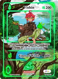 Vishin (Extended Art) | Trials of Ikithia [eBay 1st Edition] | Extended Art | Unspecified | #TI-019-EX