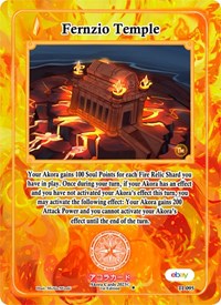 Fernzio Temple | Trials of Ikithia [eBay 1st Edition] | Uncommon | Unspecified | #TI-095