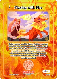 Playing with Fire | Trials of Ikithia [eBay 1st Edition] | Common | Unspecified | #TI-102
