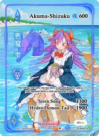 Akuma-Shizuku (Full Art) | Trials of Ikithia [eBay 1st Edition] | Full Art | Unspecified | #TI-036-FA