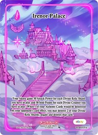 Irenor Palace (Full Art) (Serial Numbered) | Trials of Ikithia [eBay 1st Edition] | Full Art | Unspecified | #TI-055