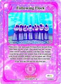 Following Flock (Holo) | Trials of Ikithia [eBay 1st Edition] | Holo | Unspecified | #TI-058-H