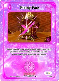 Fixing Fate | Trials of Ikithia [eBay 1st Edition] | Uncommon | Unspecified | #TI-059