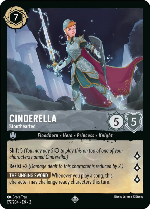 Cinderella - Stouthearted 177/204 Super Rare