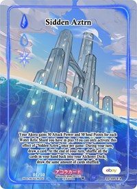Sidden Aztrn (Full Art) (Serial Numbered) | Trials of Ikithia [eBay 1st Edition] | Full Art | Unspecified | #TI-105-H