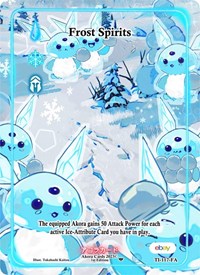 Frost Spirits (Full Art) | Trials of Ikithia [eBay 1st Edition] | Full Art | Unspecified | #TI-117-FA