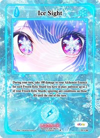 Ice Sight | Trials of Ikithia [eBay 1st Edition] | Uncommon | Unspecified | #TI-120