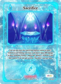 Sacrifice | Trials of Ikithia [eBay 1st Edition] | Common | Unspecified | #TI-122