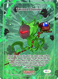 Twisted Illusions (Full Art) | Trials of Ikithia [eBay 1st Edition] | Full Art | Unspecified | #TI-136-FA