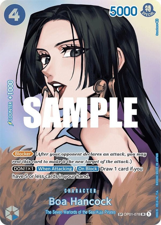 Boa Hancock (SP) OP01-078 SR Foil