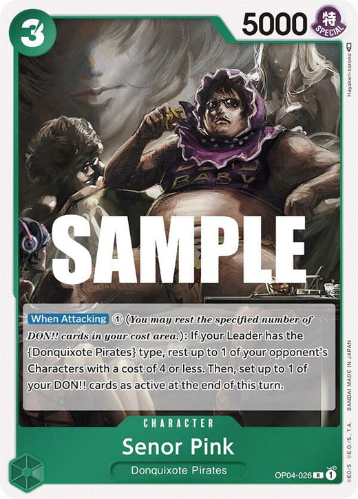 Senor Pink OP04-026 R Foil