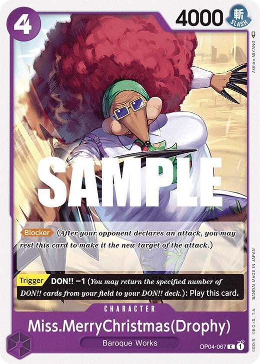Miss.MerryChristmas(Drophy) OP04-067 C