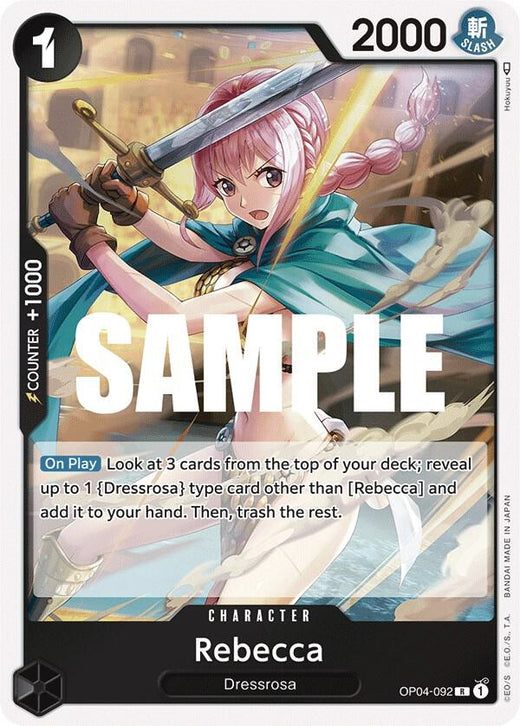 Rebecca (092) OP04-092 R Foil