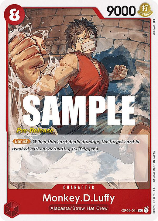 Monkey.D.Luffy OP04-014 UC