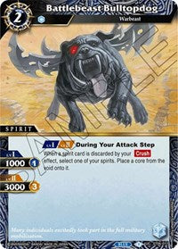Battlebeast Bulltopdog | Starter Deck 06: Bodies of Steel | Uncommon | Normal | #ST06-011